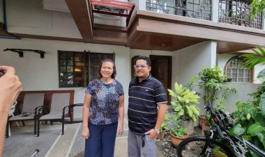 KBP CALABARZON President Roy Bato informal one on one with KBP Standards Authority Director Ms. Brenda Locsin