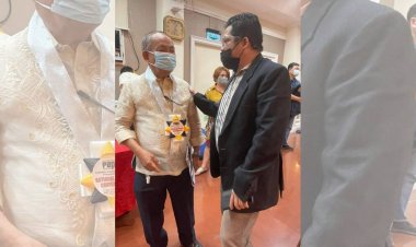 KBP Region4A Chapter President meets mentor  PAPI Chairman Emeritus Mr. Jonny Dayang - PAPI Convention