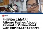 PhilFIDA Chief Ali Atienza Outlines Vision for Abaca Industry Revival in Online Meeting with KBP CALABARZON