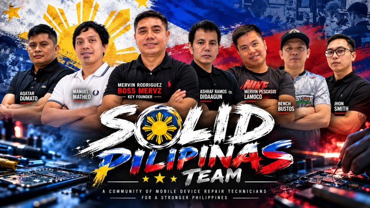 Solid Pilipinas: A Brotherhood of Filipino Technicians Working to Uplift the Mobile Repair Industry